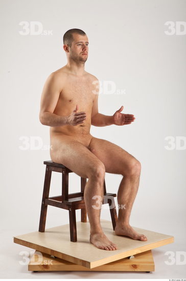 Whole Body Man Artistic poses White Nude Average