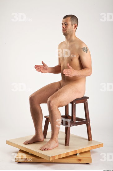 Whole Body Man Artistic poses White Nude Average