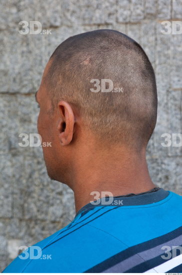 Head Hair Man Casual Slim Street photo references