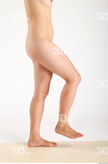 Leg Whole Body Woman Animation references Asian Nude Casual Average Studio photo references