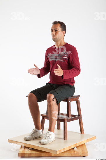 Whole Body Man Artistic poses White Sports Athletic