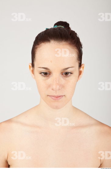 Whole Body Head Woman Casual Slim Studio photo references