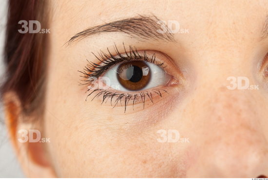 Eye Whole Body Woman Casual Slim Studio photo references