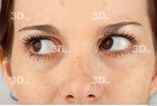 Eye Whole Body Woman Casual Slim Studio photo references