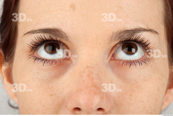 Eye Whole Body Woman Casual Slim Studio photo references