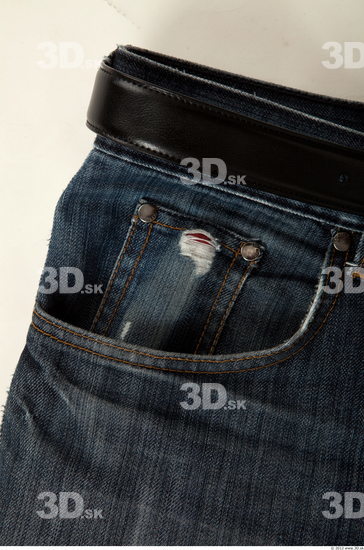 Whole Body Man Casual Jeans Slim Studio photo references