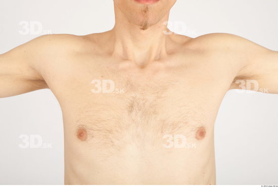 Chest Whole Body Man Nude Casual Slim Studio photo references