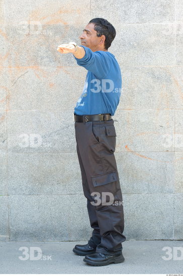 Whole Body Head Man T poses Casual Slim Street photo references