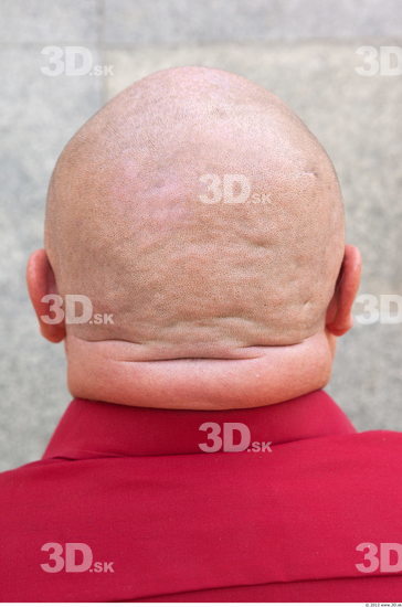 Head Hair Man Casual Slim Overweight Bald Street photo references