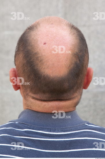 Head Hair Man Casual Slim Average Bald Street photo references