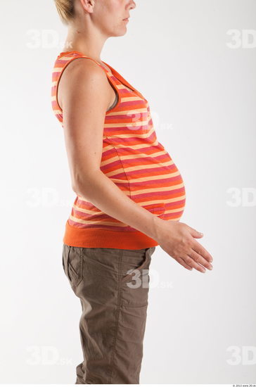 Arm Woman Animation references White Casual Pregnant Top