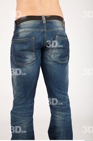 Thigh Whole Body Man Animation references Casual Jeans Average Studio photo references