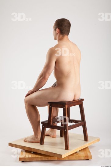 Whole Body Man Artistic poses White Nude Average