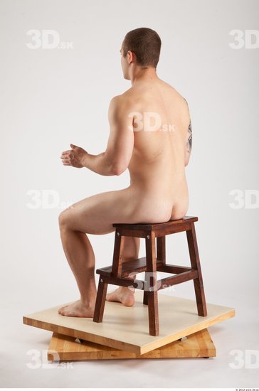 Whole Body Man Artistic poses White Nude Average