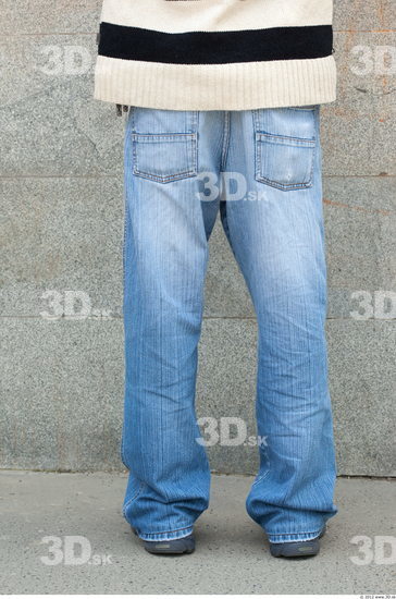 Leg Man White Casual Jeans Slim