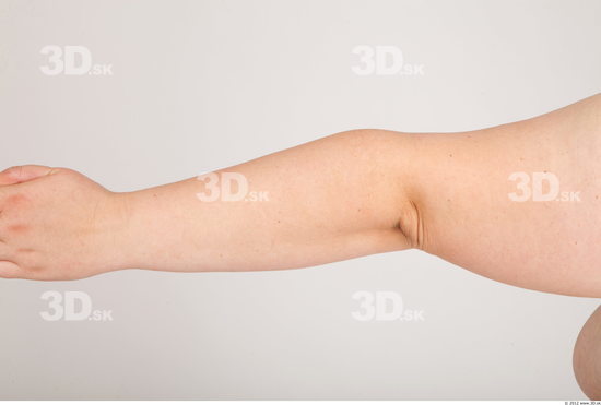 Forearm Whole Body Woman Animation references Nude Casual Overweight Studio photo references