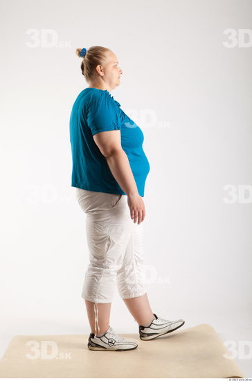 Whole Body Woman Animation references White Casual Overweight