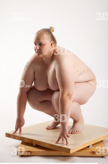 Whole Body Woman Other White Nude Overweight