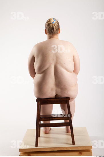 Whole Body Woman Artistic poses White Nude Overweight