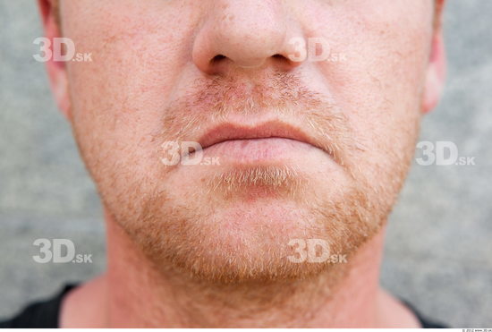 Mouth Man Casual Average Bearded Street photo references