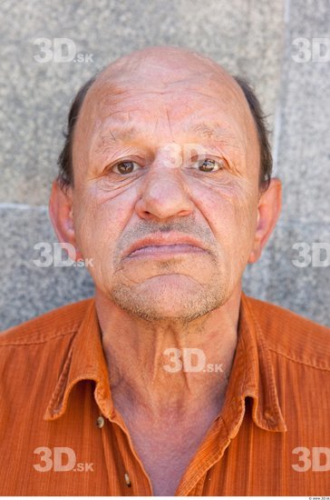 Head Man Casual Average Bald Street photo references