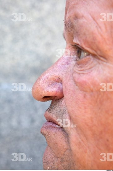 Nose Head Man Casual Average Street photo references