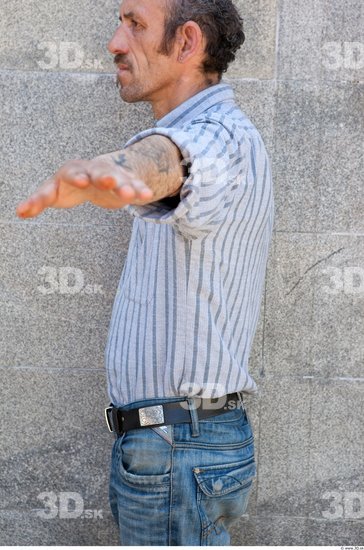 Upper Body Head Man Casual Shirt Average Street photo references