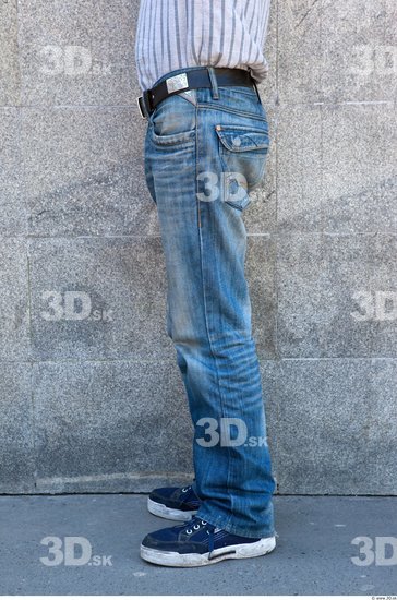 Leg Head Man Casual Jeans Average Street photo references