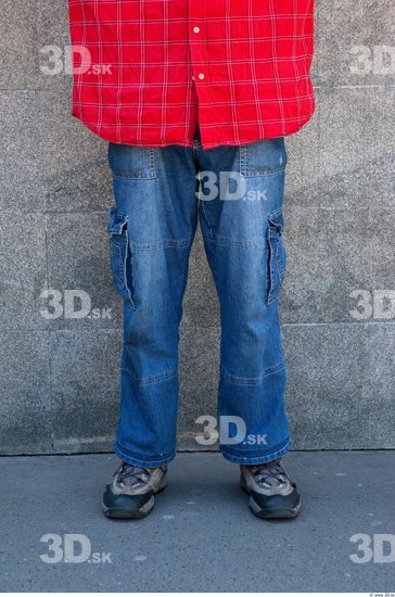 Leg Head Man Casual Jeans Average Street photo references