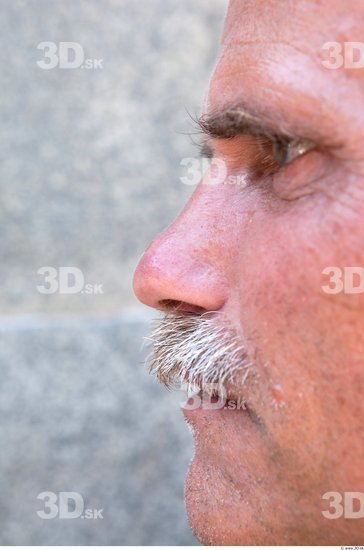 Nose Head Man Casual Average Bearded Street photo references