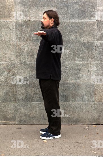 Whole Body Man T poses Casual Average Street photo references