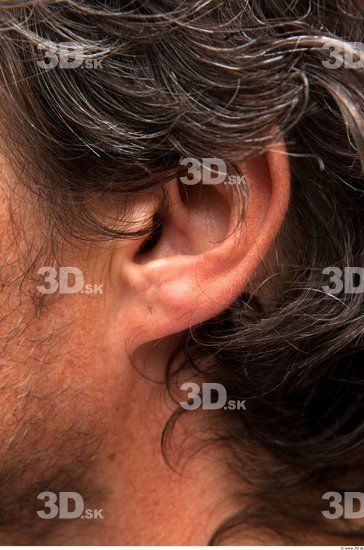 Ear Man Casual Average Street photo references