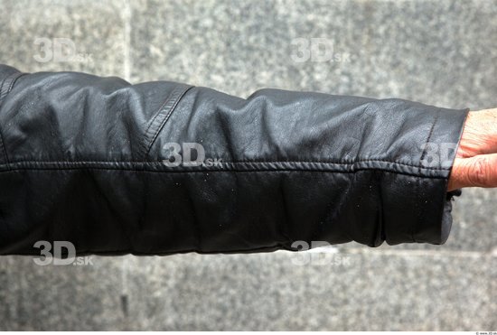 Forearm Man Casual Coat Average Street photo references