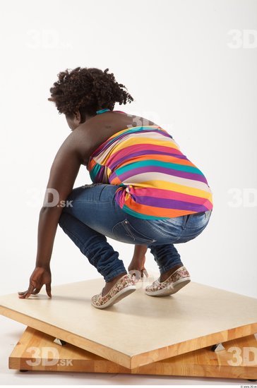 Whole Body Woman Casual Chubby Female Studio Poses