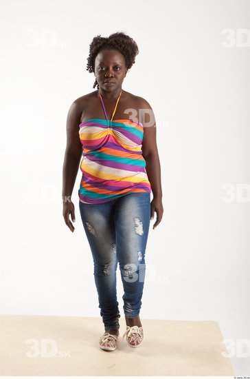 Whole Body Woman Casual Chubby Female Studio Poses