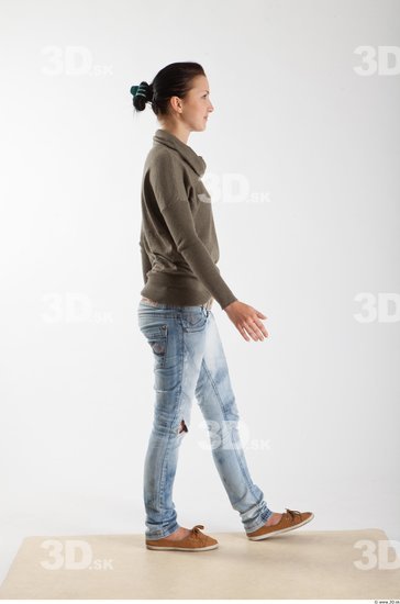 Whole Body Woman Animation references White Casual Slim