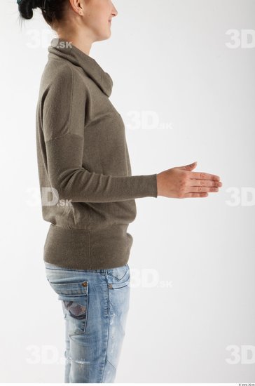 Whole Body Woman Animation references White Casual Slim