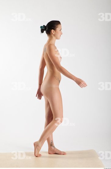 Whole Body Woman Animation references White Nude Slim