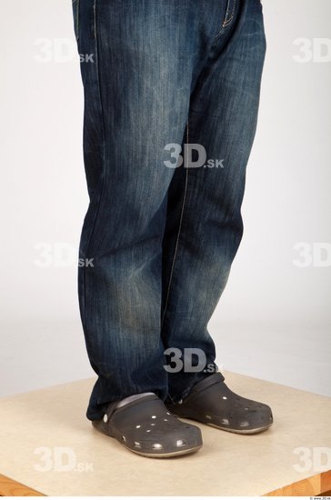 Calf Whole Body Man Animation references Casual Jeans Average Studio photo references