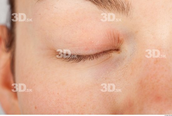 Eye Whole Body Woman Casual Slim Studio photo references