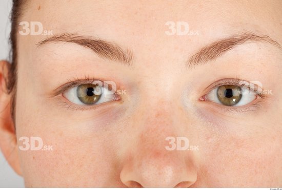 Eye Whole Body Woman Casual Slim Studio photo references