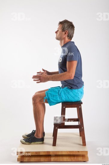 Whole Body Man Artistic poses White Casual Athletic