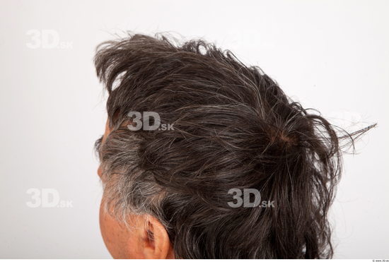 Hair Man White Average Wrinkles