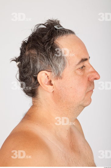 Head Man White Average Wrinkles