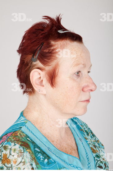 Hair Woman White Average Wrinkles