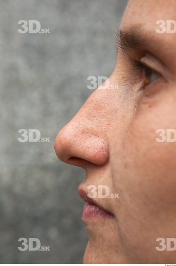 Nose Woman Casual Average Street photo references