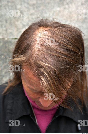 Head Woman Casual Average Wrinkles Street photo references