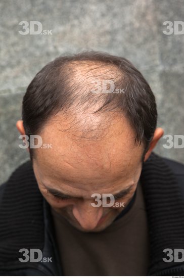 Head Man Casual Average Wrinkles Street photo references