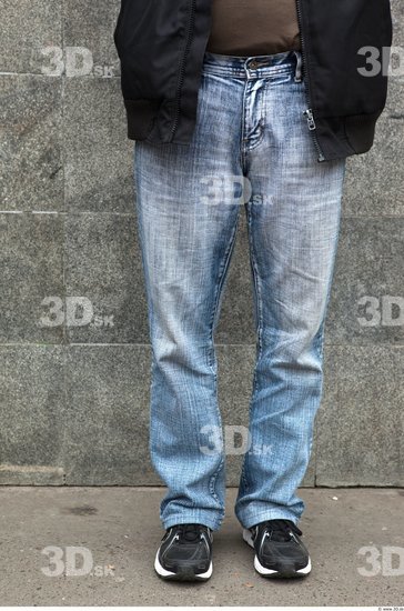 Leg Man Casual Jeans Average Street photo references