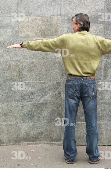 Whole Body Man T poses Casual Average Street photo references